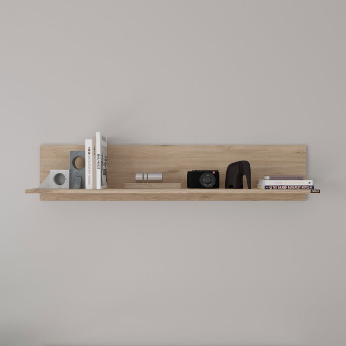 Hanah Home Estantería de Pared Raf-11-Ff-1 en Roble